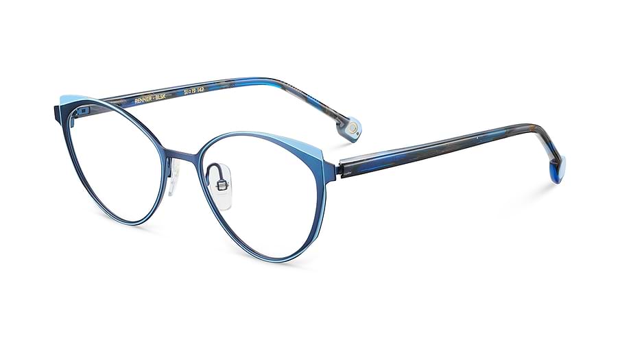 Prescription glasses etnia barcelona renner blsk azul femenino size 51mm - Main view