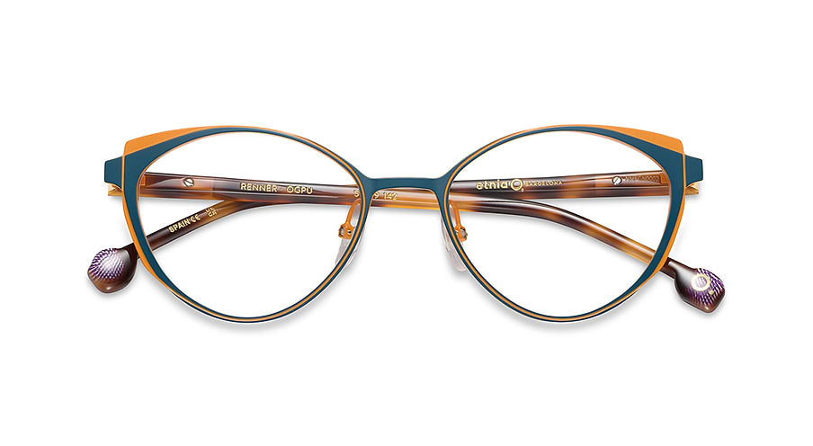 Gafas graduadas etnia barcelona renner tqog azul femenino talla 51mm - Vista de detalle