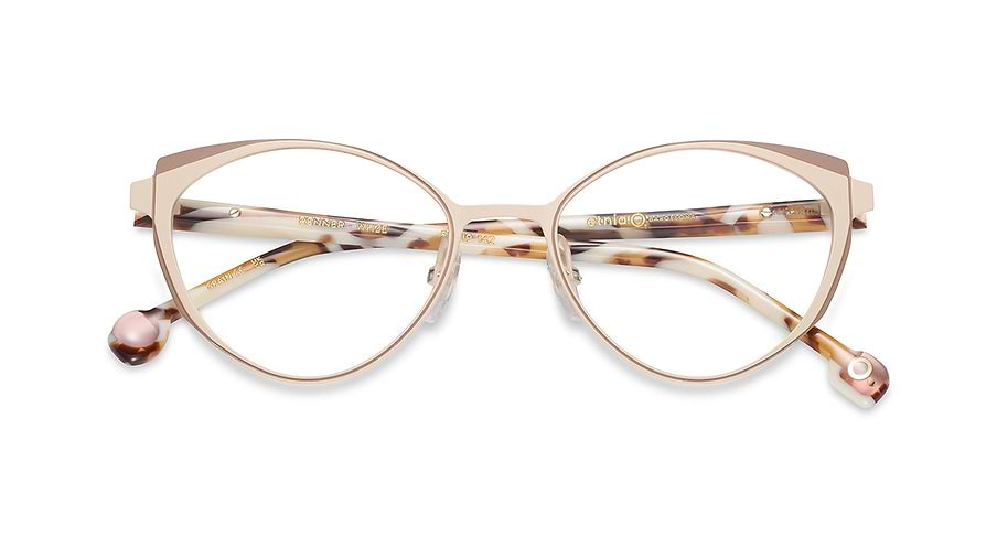 Occhiali da vista etnia barcelona renner whze blanco femenino taglia 51mm - Vista dettagliata