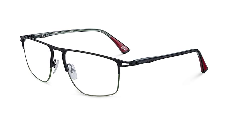 Occhiali da vista etnia barcelona schumacher bkgr negro masculino taglia 56mm - Vista principale