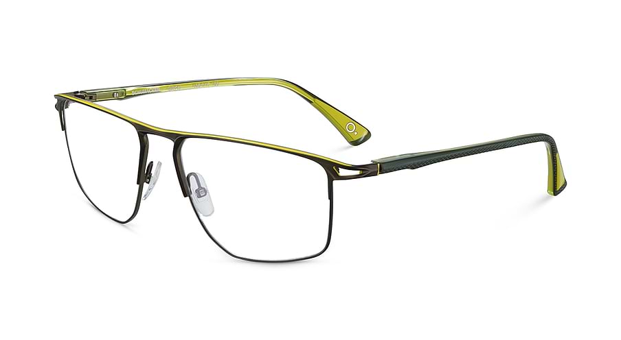 Prescription glasses etnia barcelona schumacher gryw verde masculino size 58mm - Main view