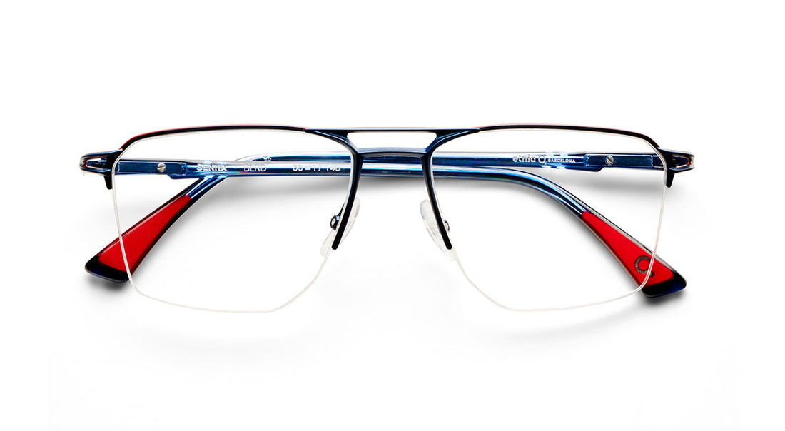 Occhiali da vista etnia barcelona senna blrd masculino taglia 55mm - Vista dettagliata