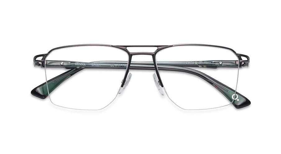 Occhiali da vista etnia barcelona senna brgr masculino taglia 55mm - Vista dettagliata