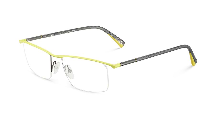 Óculos graduados etnia barcelona tesla yw masculino tamanho 55mm - Vista principal