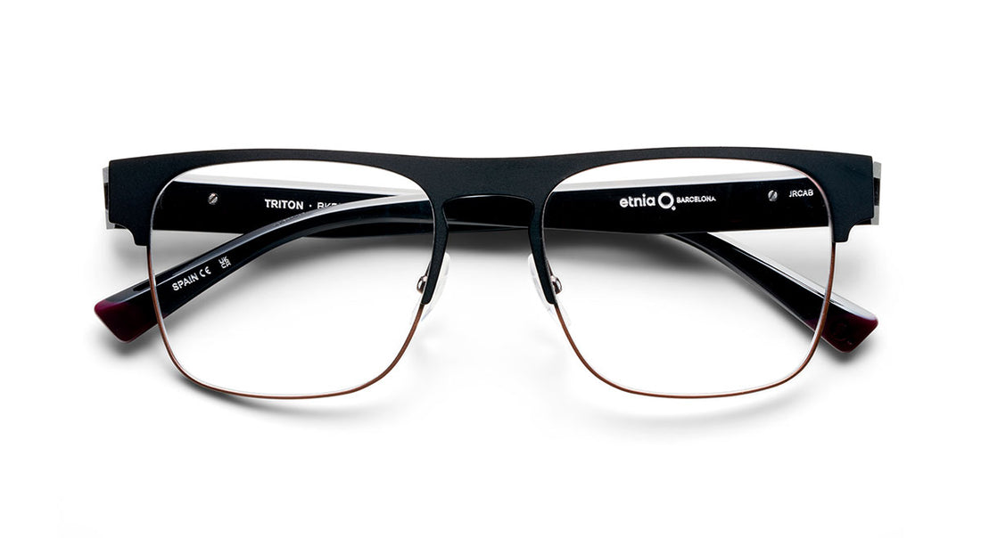 Occhiali da vista etnia barcelona triton bkbz masculino taglia 55mm - Vista dettagliata