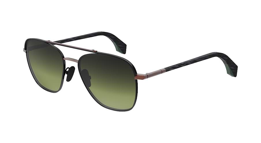 Occhiali da sole etnia barcelona vinita sun bkbz negro pilot masculino taglia 62mm - Vista principale