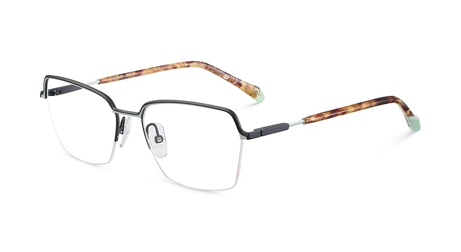 Prescription glasses etnia barcelona yoki bkgr negro femenino size 54mm - Main view