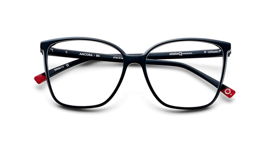 Prescription glasses etnia barcelona ancora bk femenino size 56mm - Detailed view
