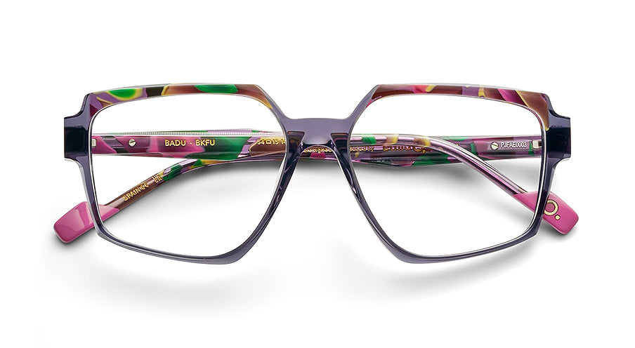 Gafas graduadas etnia barcelona badu bkfu negro femenino talla 54mm - Vista de detalle