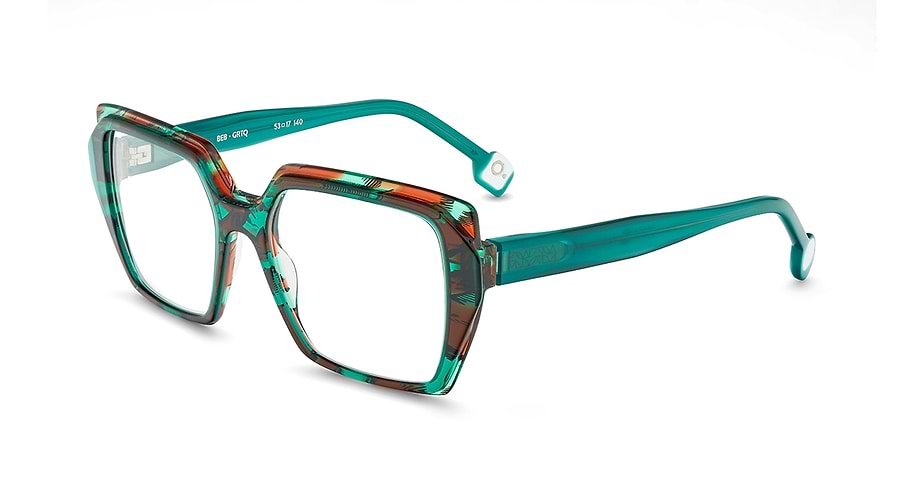 Gafas graduadas etnia barcelona beb grtq verde femenino talla 53mm - Vista principal