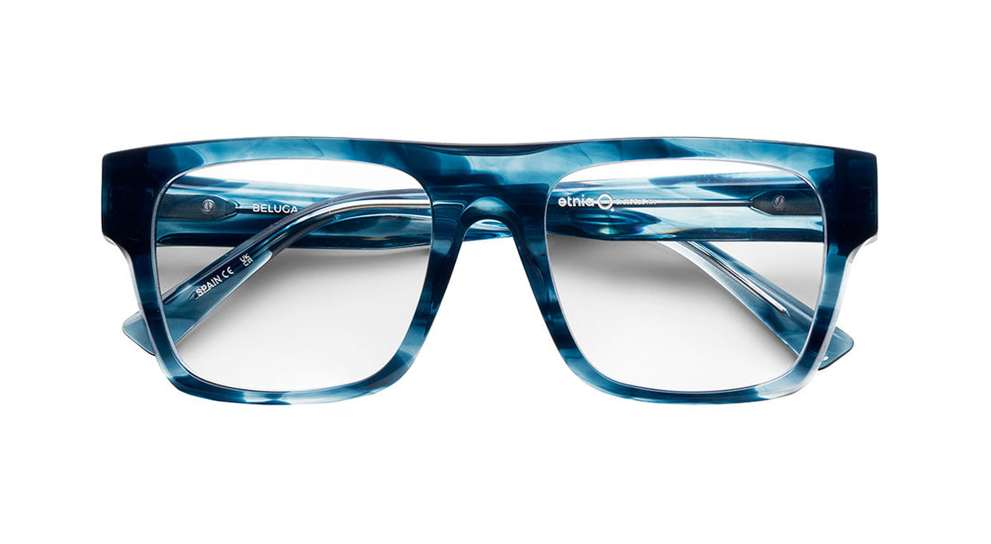 Lunettes de vue etnia barcelona beluga bl masculino taille 53mm - Vue détaillée