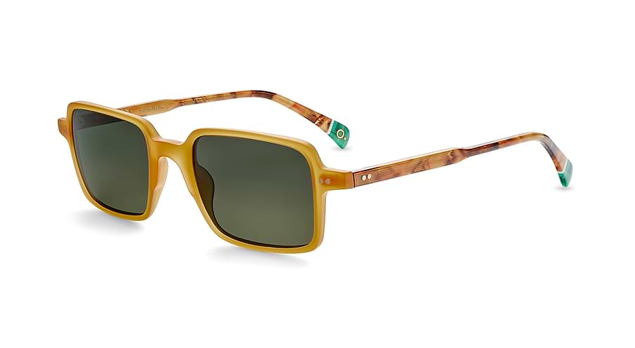 Occhiali da sole etnia barcelona benirras sun ywhv amarillo rectangular unisex taglia 51mm - Vista principale