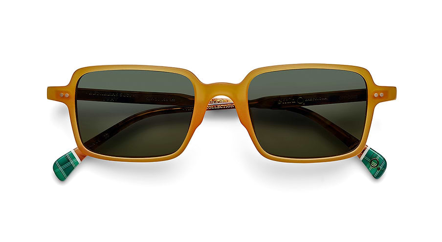 Occhiali da sole etnia barcelona benirras sun ywhv amarillo rectangular unisex taglia 51mm - Vista dettagliata