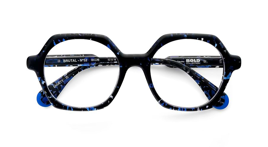 Gafas graduadas etnia barcelona brutal no.32 bkdb negro unisex talla 52mm - Vista de detalle