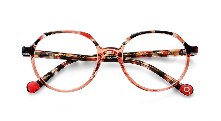 Gafas graduadas etnia barcelona bubbles hvco havana unisex talla 47mm - Vista de detalle