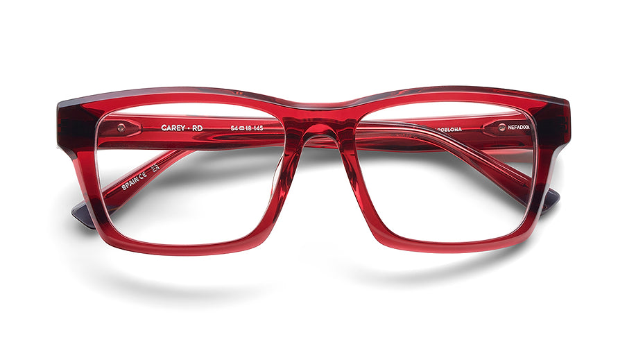Prescription glasses etnia barcelona carey rd rojo masculino size 54mm - Detailed view