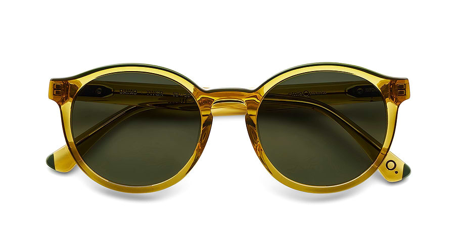 Lunettes de soleil etnia barcelona davao sun ywgr amarillo pantos masculino taille 53mm - Vue détaillée