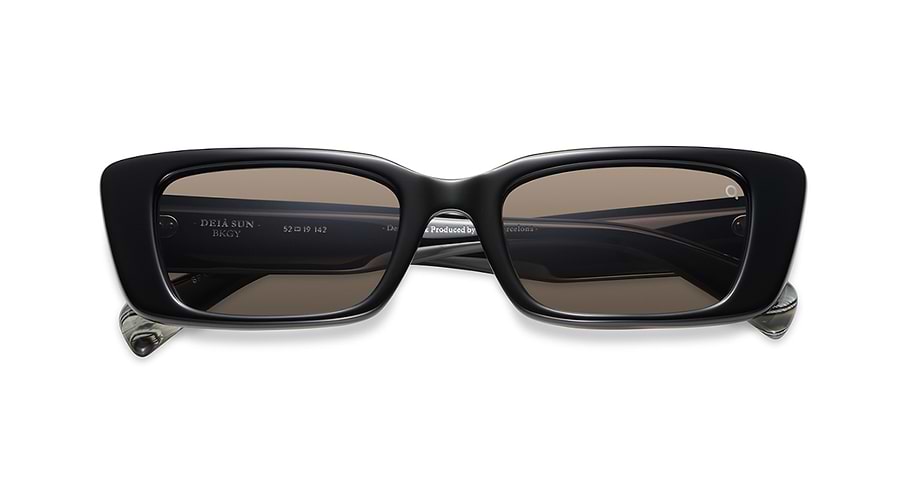 Occhiali da sole etnia barcelona deia sun bkgy negro rectangular femenino taglia 52mm - Vista dettagliata