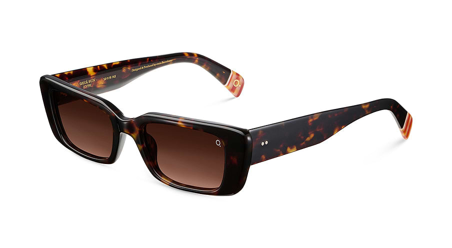 Occhiali da sole etnia barcelona deia sun hvpk havana rectangular femenino taglia 52mm - Vista principale