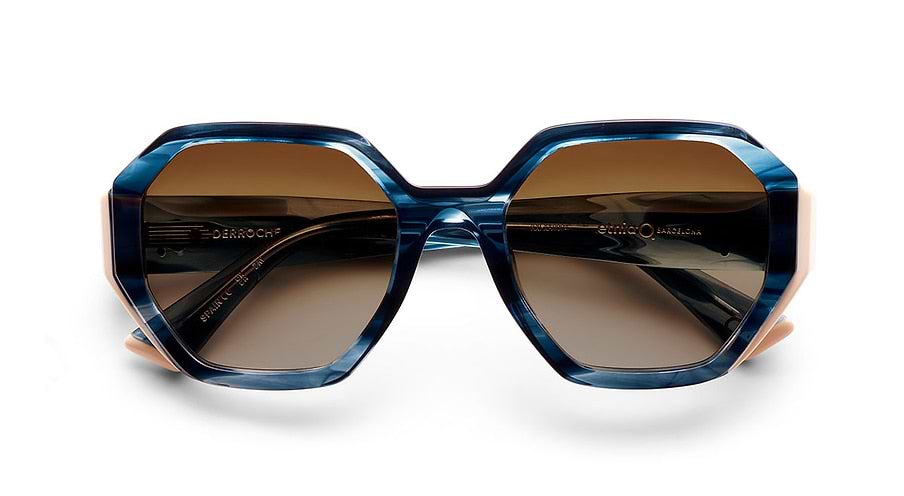 Occhiali da sole etnia barcelona derroche sun tqwh femenino taglia 52mm - Vista dettagliata