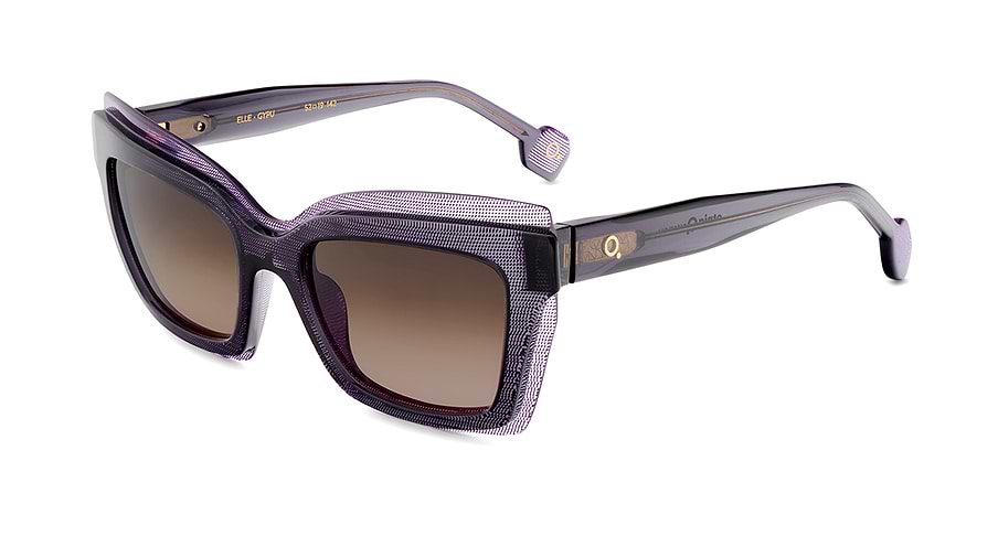 Occhiali da sole etnia barcelona elle sun gypu gris square femenino taglia 52mm - Vista principale