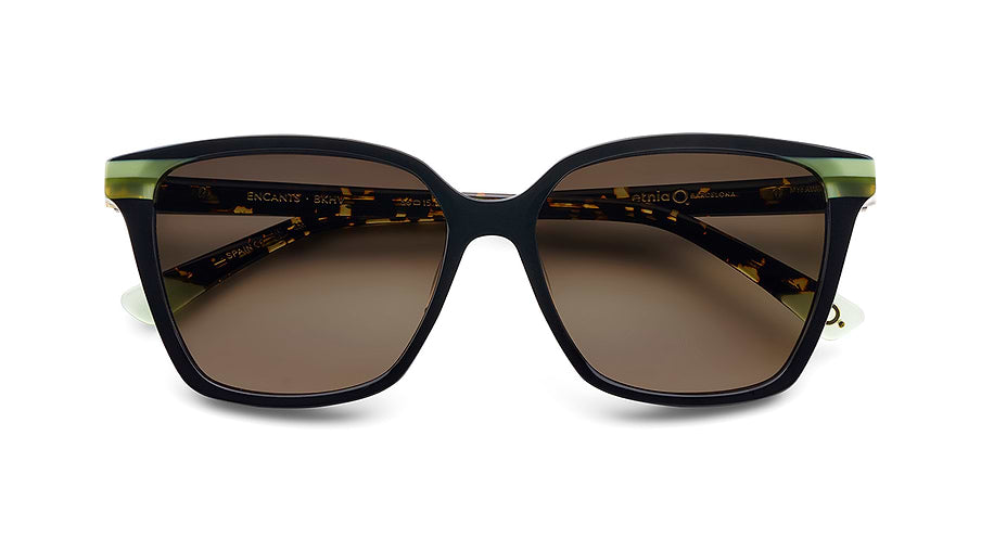 Occhiali da sole etnia barcelona encants sun bkhv negro square femenino taglia 56mm - Vista dettagliata
