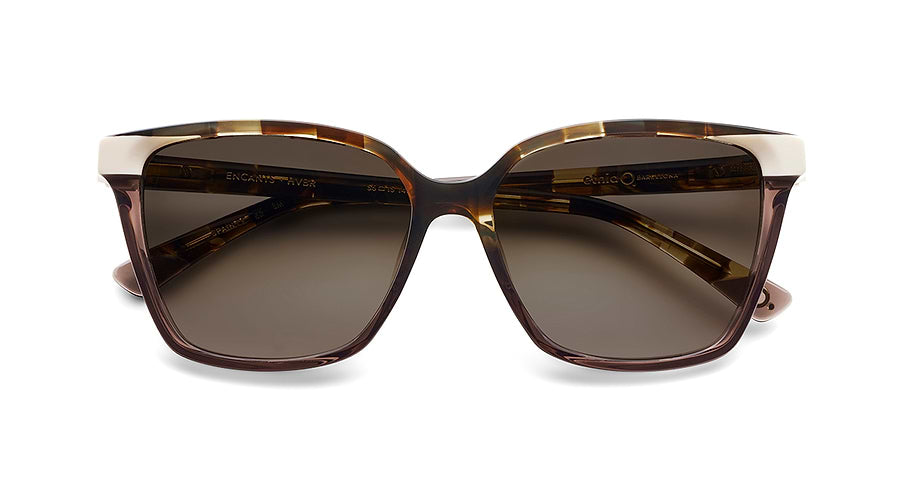 Occhiali da sole etnia barcelona encants sun hvbr havana square femenino taglia 56mm - Vista dettagliata