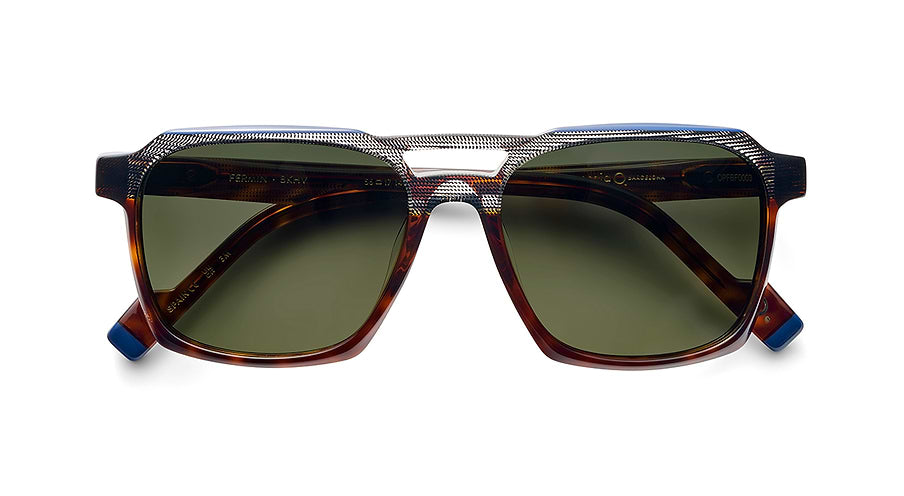 Occhiali da sole etnia barcelona fermin sun bkhv negro masculino taglia 56mm - Vista dettagliata
