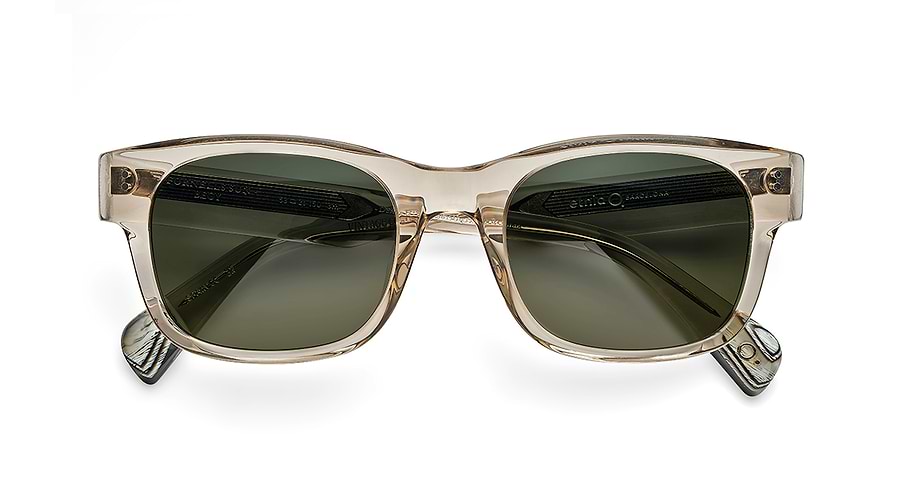 Occhiali da sole etnia barcelona fornells sun begy beige rectangular unisex taglia 53mm - Vista dettagliata