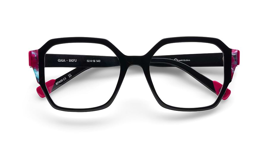 Brillen etnia barcelona gaia bkfu negro femenino größe 52mm - Detailansicht