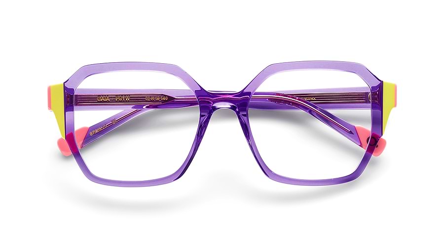 Gafas graduadas etnia barcelona gaia puyw morado femenino talla 52mm - Vista de detalle