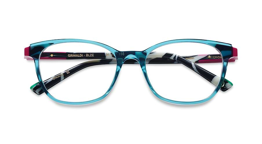 Óculos graduados etnia barcelona grimaldi blze femenino tamanho 51mm - Vista de detalhe
