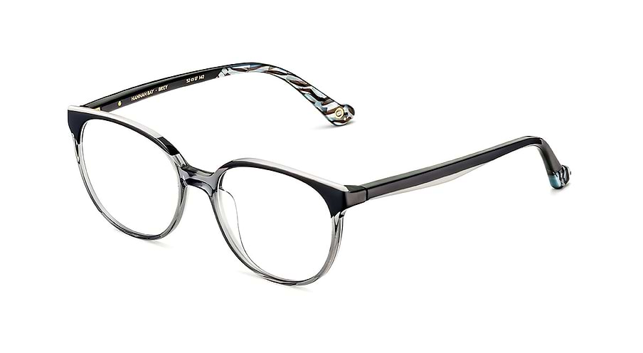 Óculos graduados etnia barcelona hannah bay bkgy femenino tamanho 52mm - Vista principal