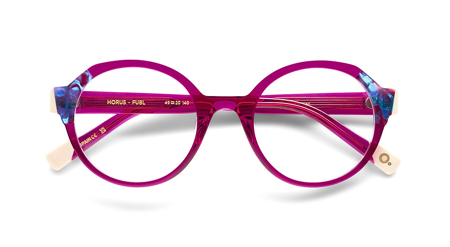 Gafas graduadas etnia barcelona horus fubl rosa femenino talla 49mm - Vista de detalle