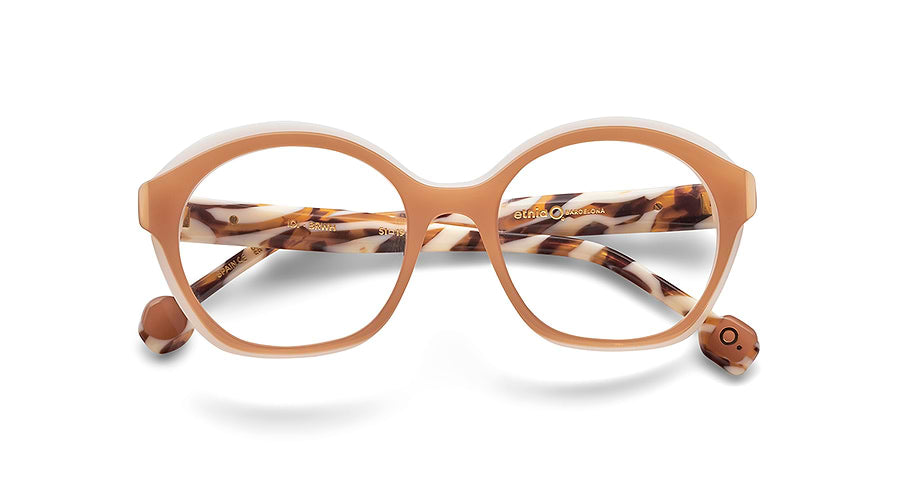 Lunettes de vue etnia barcelona idi brwh marron femenino taille 51mm - Vue détaillée