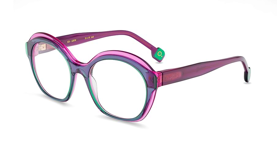 Gafas graduadas etnia barcelona idi grpk verde femenino talla 51mm - Vista principal