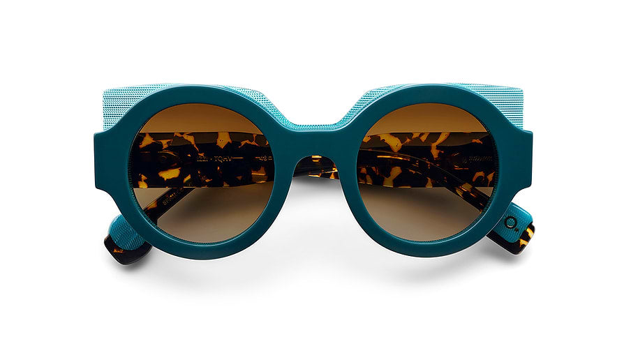 Occhiali da sole etnia barcelona izzi sun tqhv azul pantos femenino taglia 48mm - Vista dettagliata