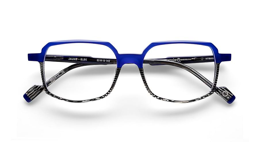Prescription glasses etnia barcelona jaume blbk azul masculino size 52mm - Detailed view