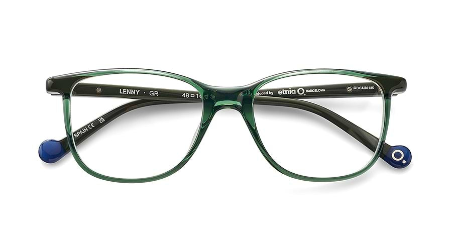 Gafas graduadas etnia barcelona lenny gr verde unisex talla 48mm - Vista de detalle