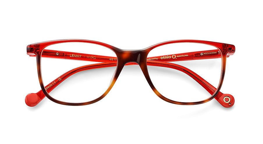 Gafas graduadas etnia barcelona lenny hvrd havana unisex talla 48mm - Vista de detalle