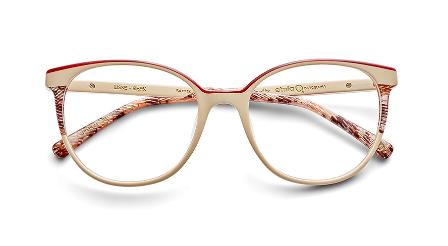 Gafas graduadas etnia barcelona lisse bepk beige femenino talla 54mm - Vista de detalle