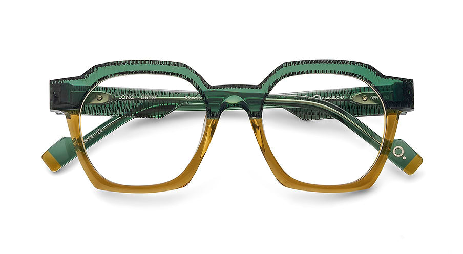 Brillen etnia barcelona long gryw verde masculino größe 50mm - Detailansicht