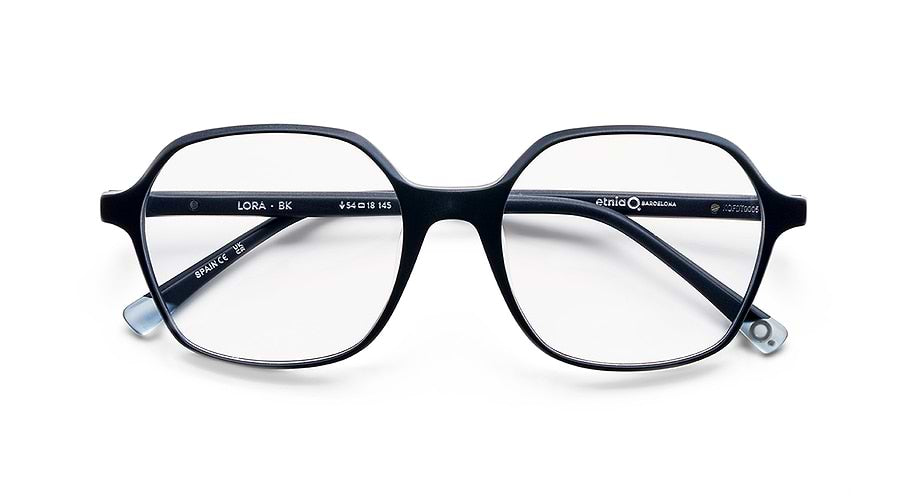 Gafas graduadas etnia barcelona lora bk femenino talla 52mm - Vista de detalle