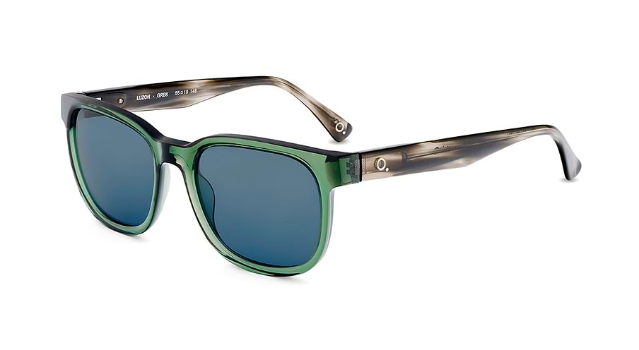 Occhiali da sole etnia barcelona luzon sun grbk verde rectangular masculino taglia 55mm - Vista principale