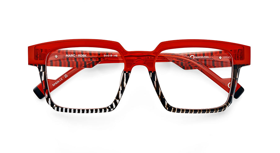 Brillen etnia barcelona marc rdbk rojo masculino größe 54mm - Detailansicht