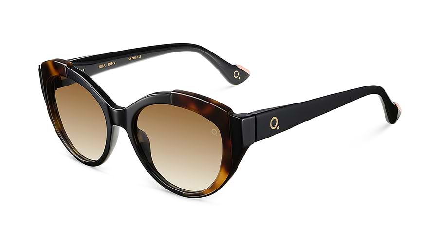 Occhiali da sole etnia barcelona nila sun bkhv negro oval femenino taglia 54mm - Vista principale