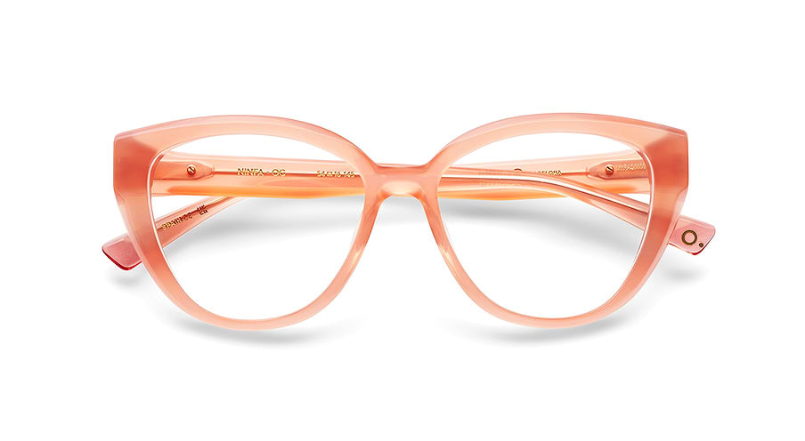 Prescription glasses etnia barcelona ninfa og naranja femenino size 54mm - Detailed view