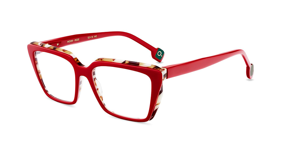 Gafas graduadas etnia barcelona noon rdze rojo femenino talla 52mm - Vista principal