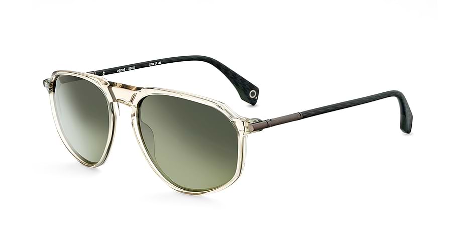 Occhiali da sole etnia barcelona pecos sun begr 'pilot' pilot masculino taglia 57mm - Vista principale
