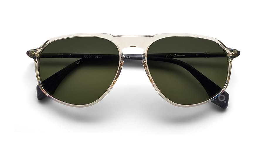 Occhiali da sole etnia barcelona pecos sun begr 'pilot' pilot masculino taglia 57mm - Vista dettagliata
